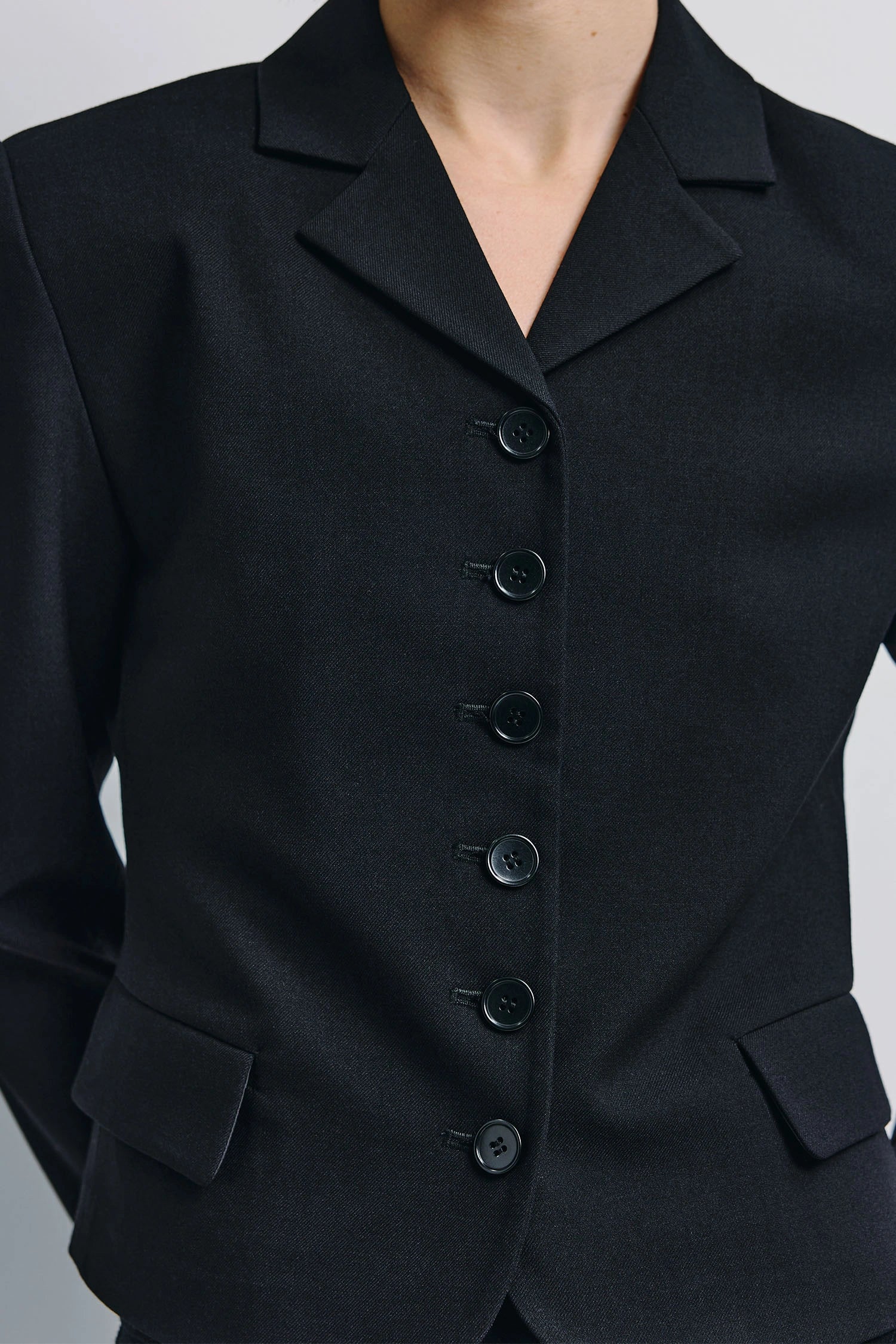 Lenn Fitted Short Blazer