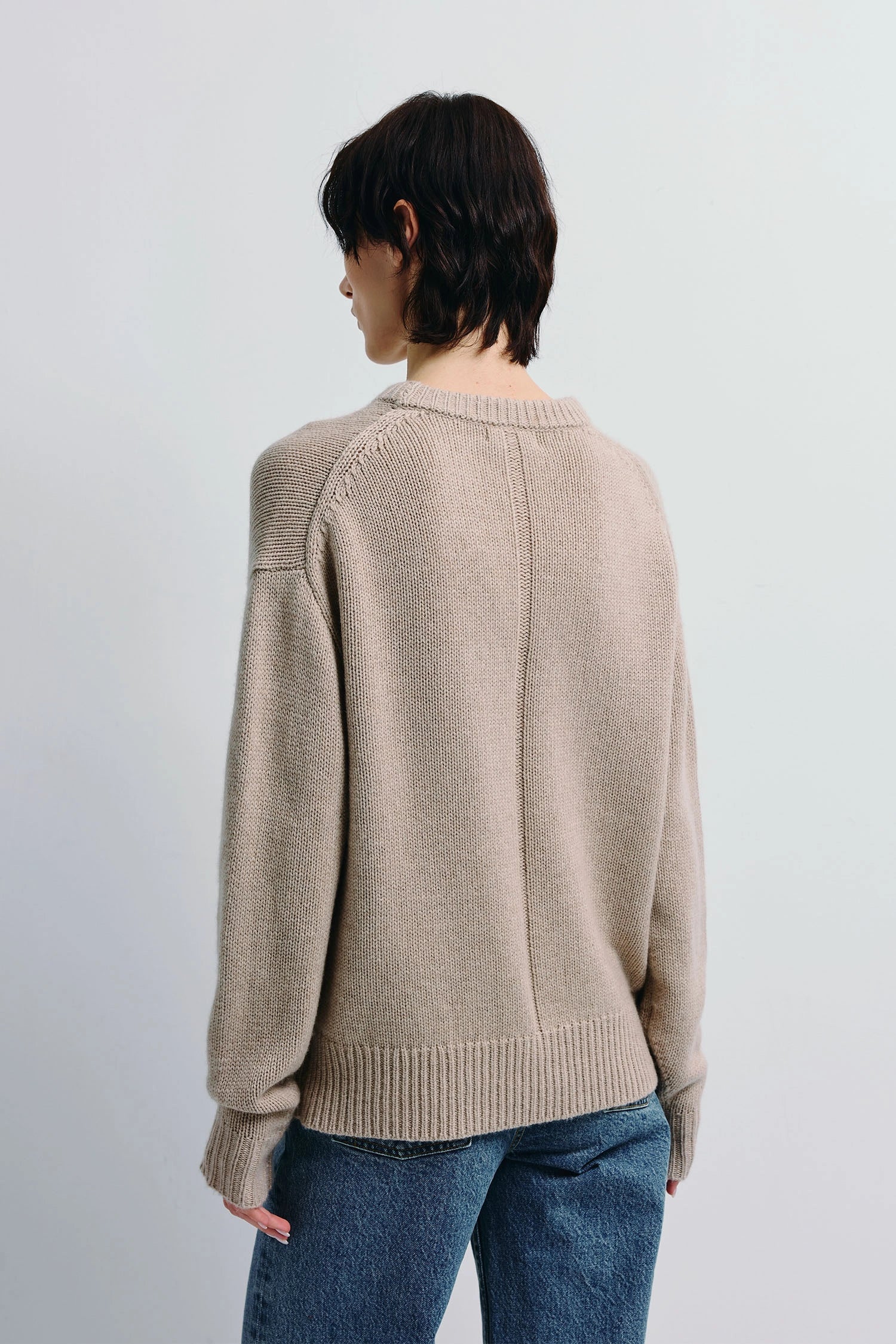 Gil Crewneck Oversized Sweater