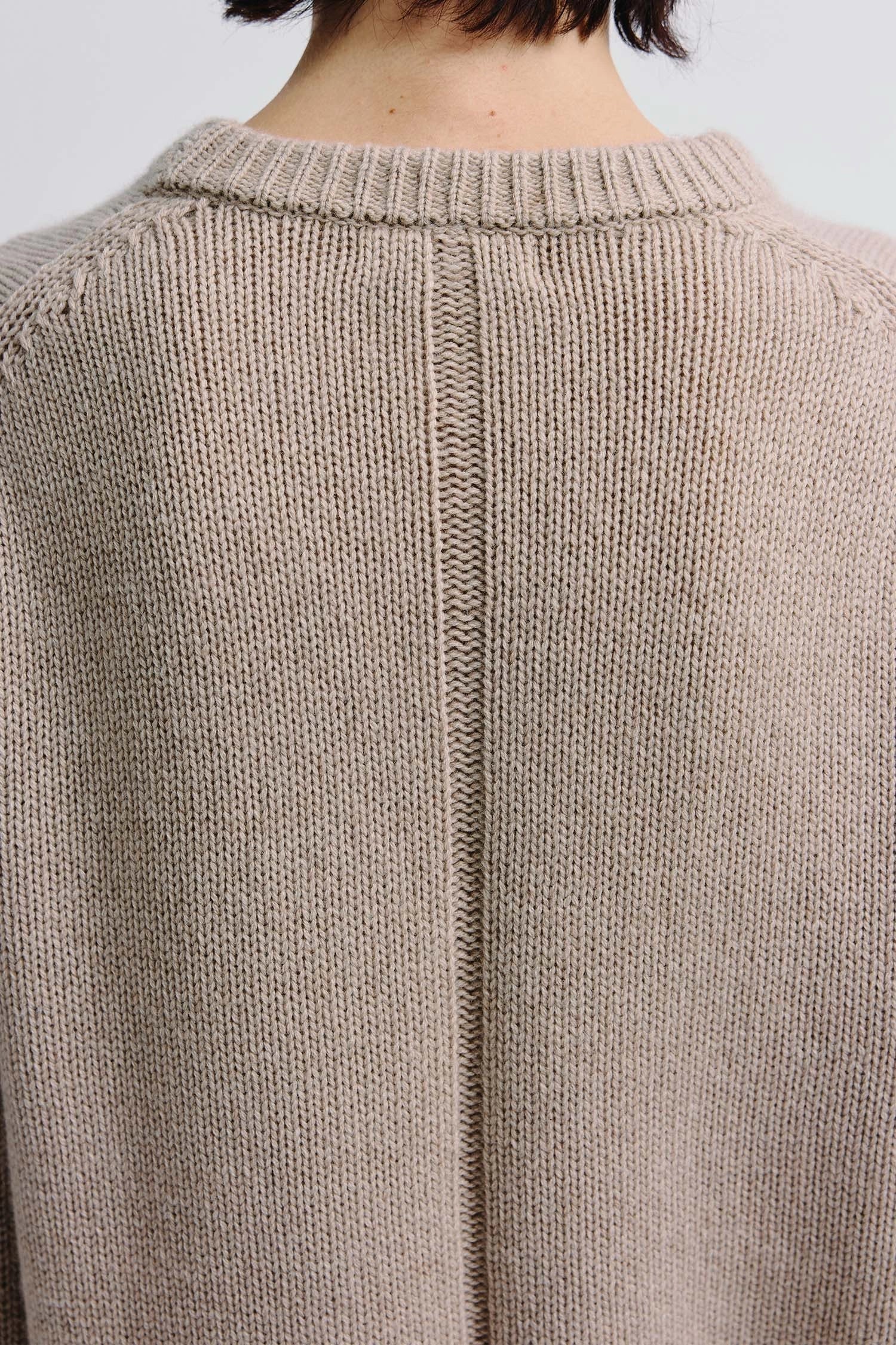 Gil Crewneck Oversized Sweater