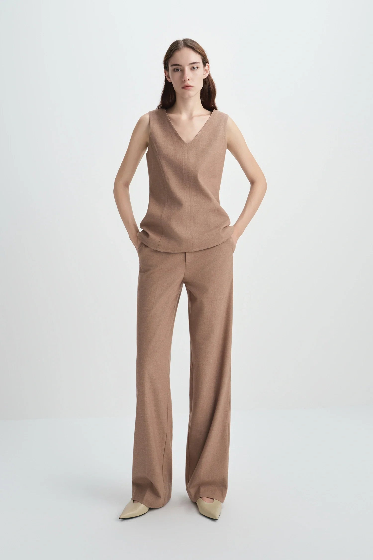Jesi Wide Belt Loop Pant