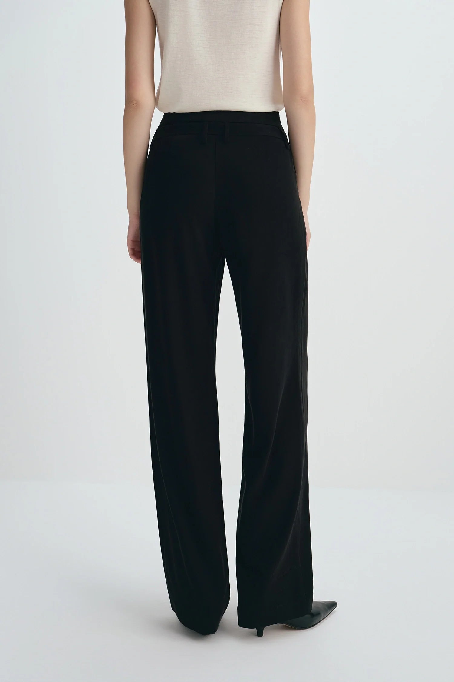 Miles Tie Belt Wide Leg Pant