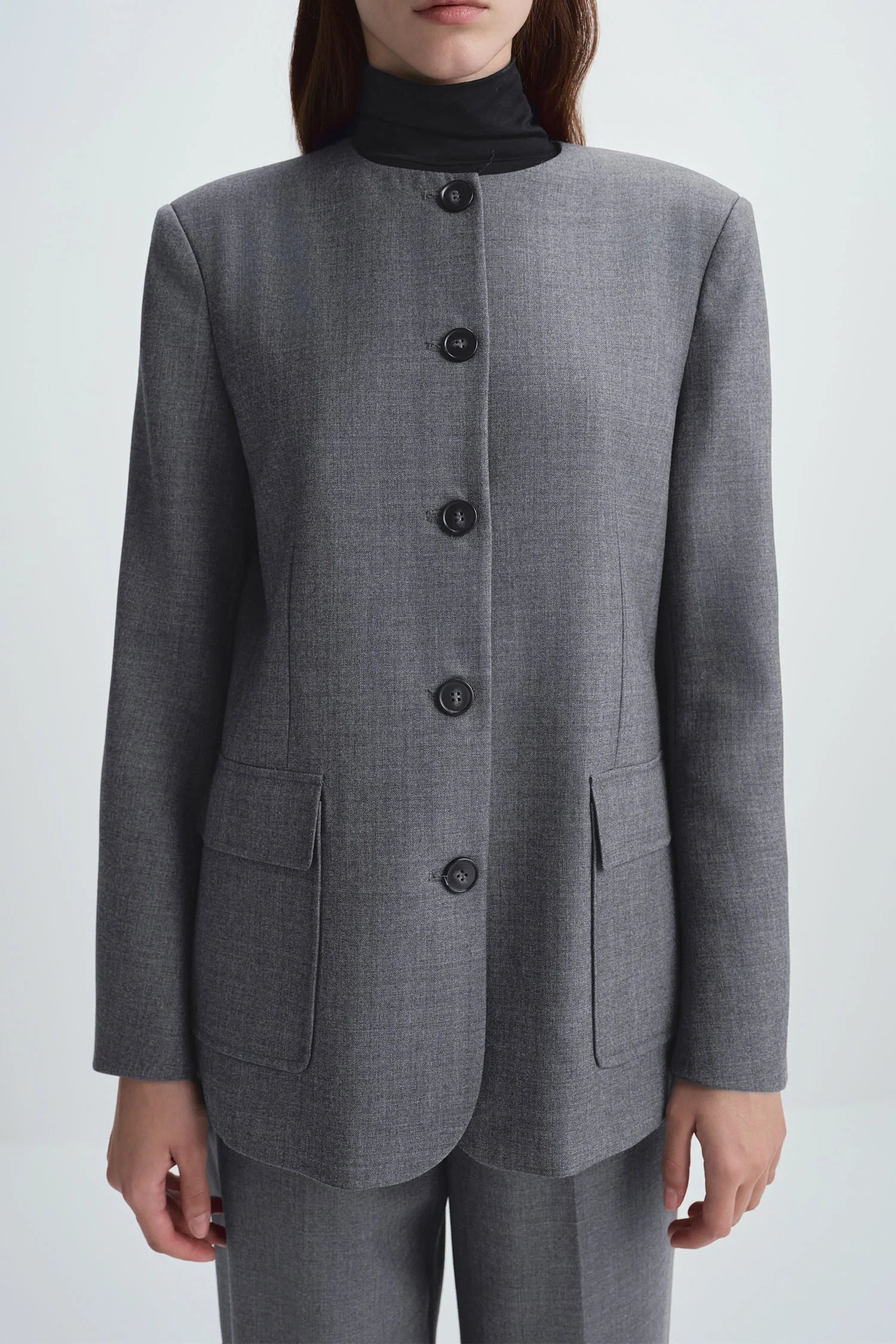 Arlin Collarless Blazer