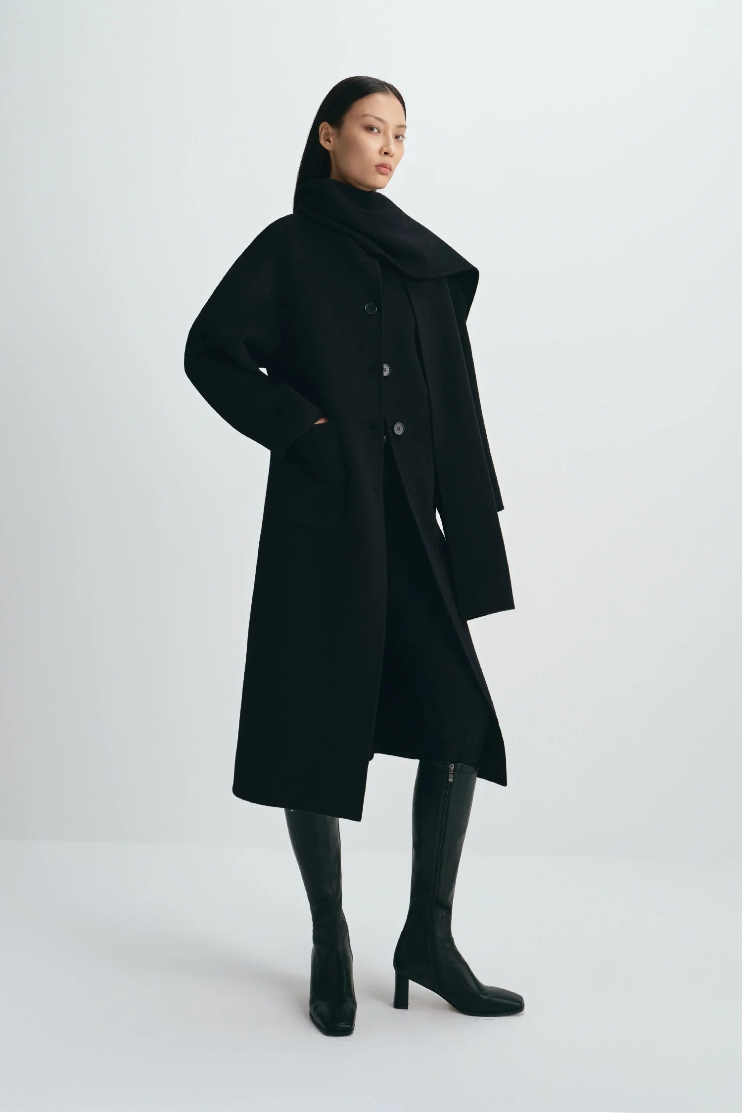 Kole Handmade Scarf Coat