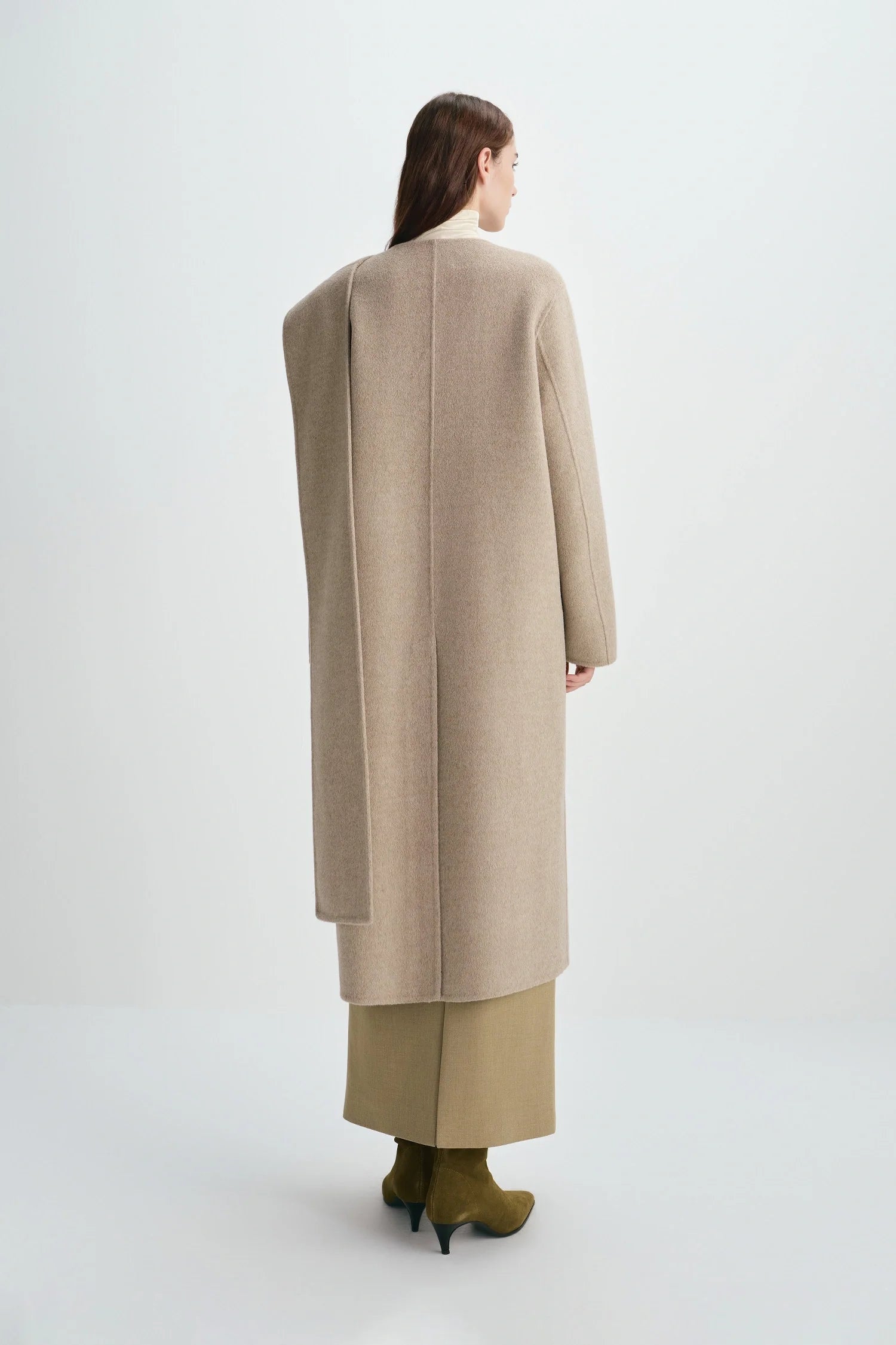 Milagros Scarf Handmade Coat