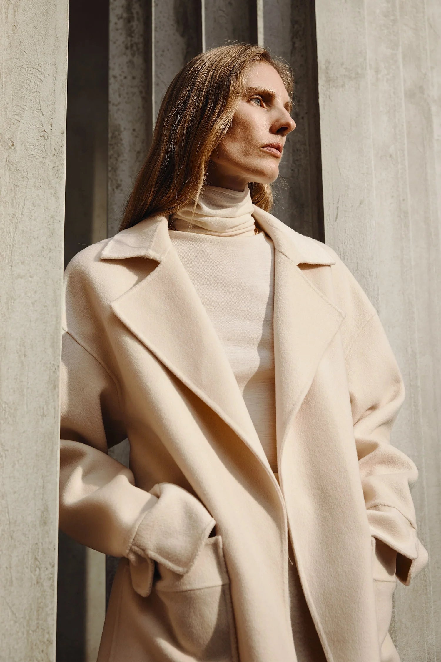 Olga Belted Handmade Coat