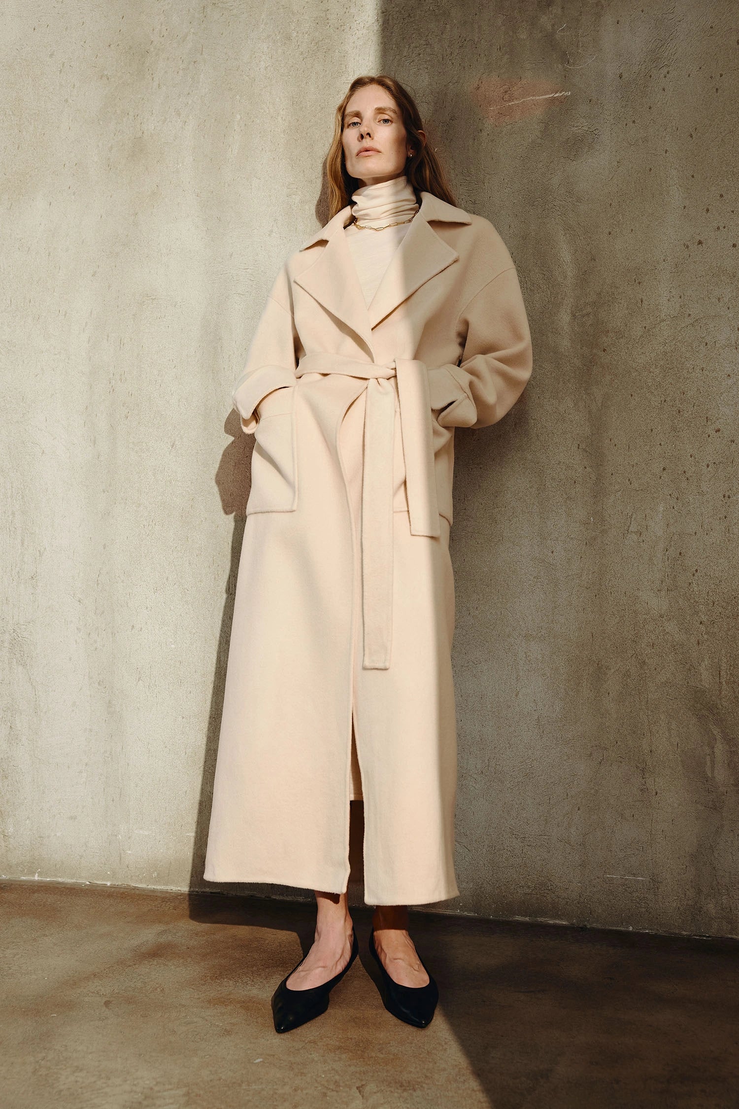 Olga Belted Handmade Coat