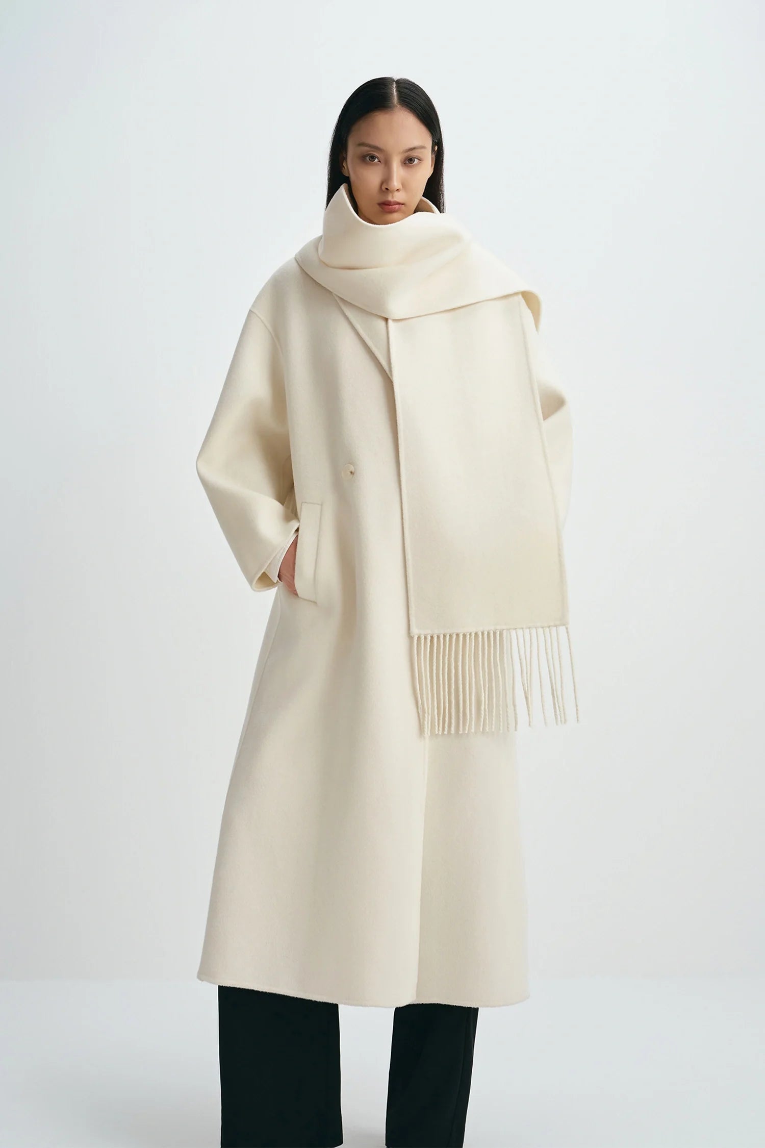 Greta Scarf Coat