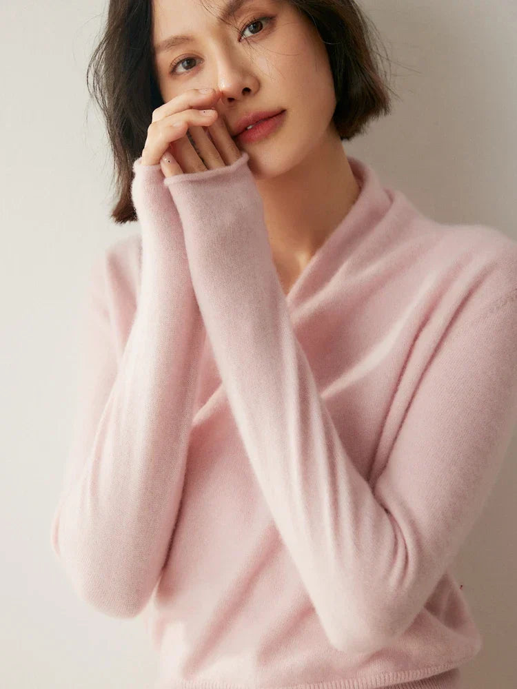 Isabelle's™ | Elegant Wrap Crossover Chic Sweater