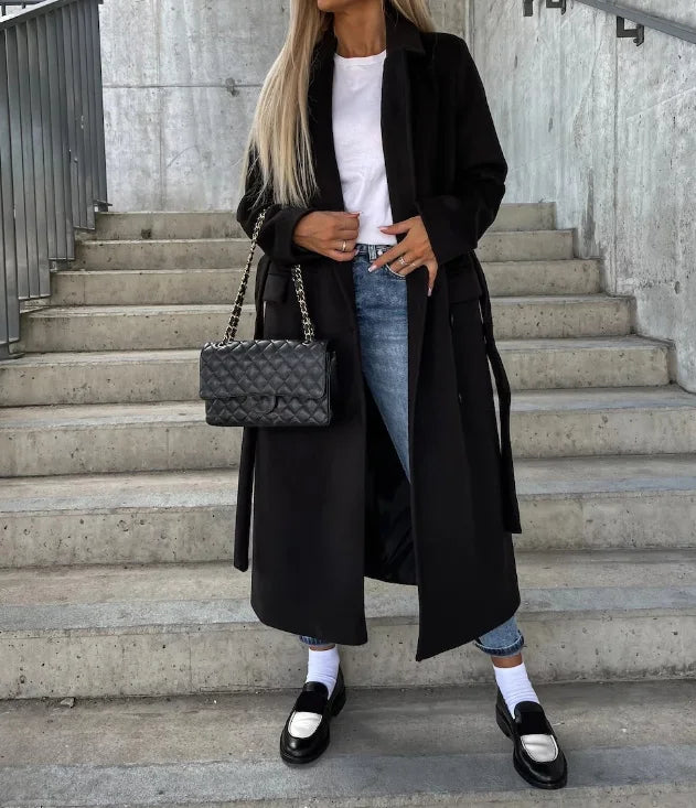 Isabelle's™ | Classic Long Sleeve Trench Coat