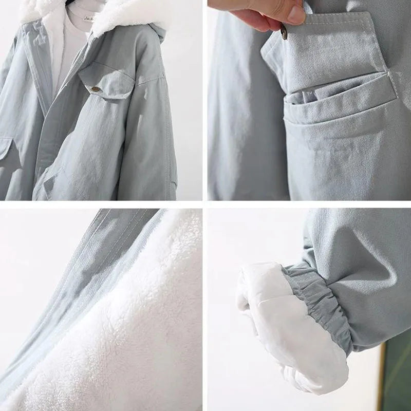 Isabelle's™ | Oversized Cotton Hoodie Jacket