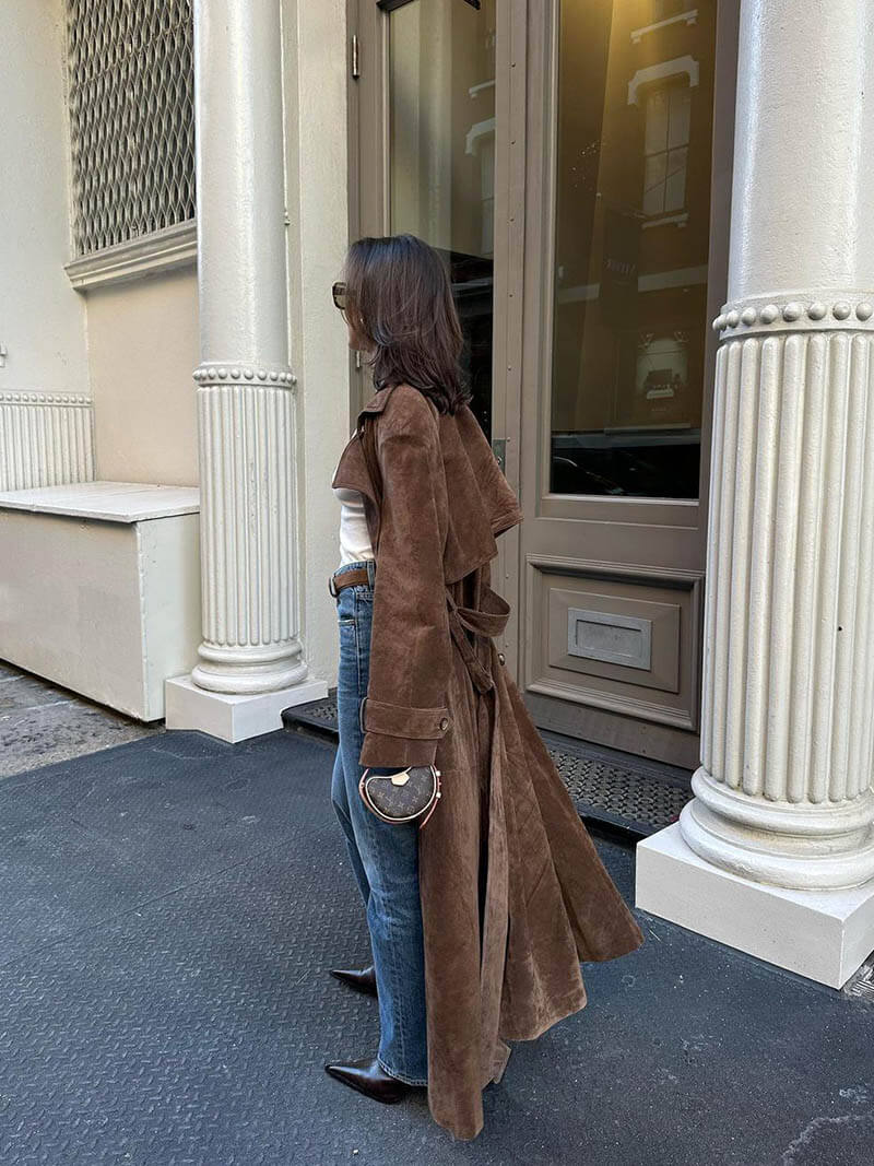 Isabelle's™ | Trendy Warm Belted Trench Coat
