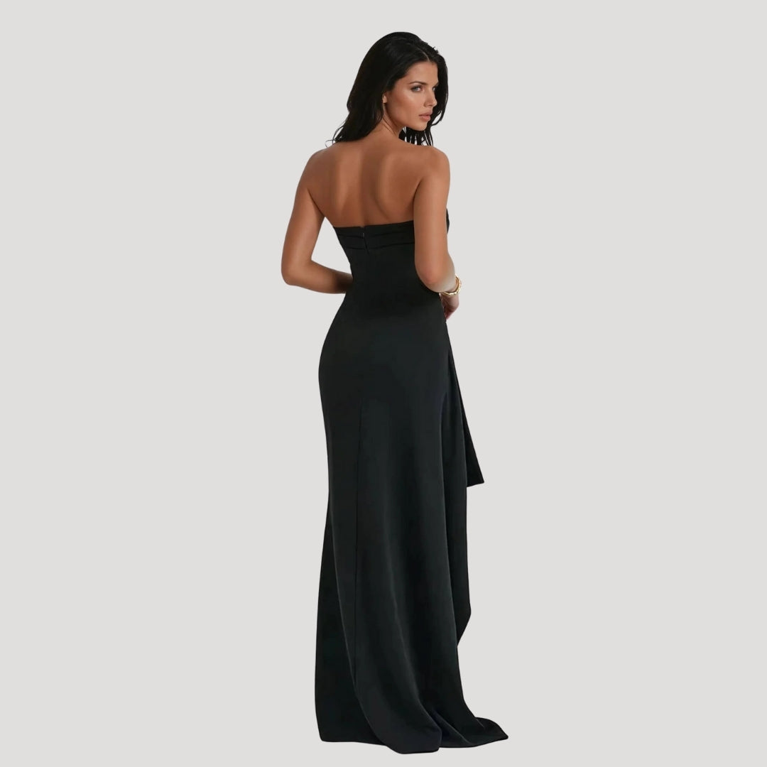 Isabelle's™ | Wedding Guest Strapless Maxi Dress