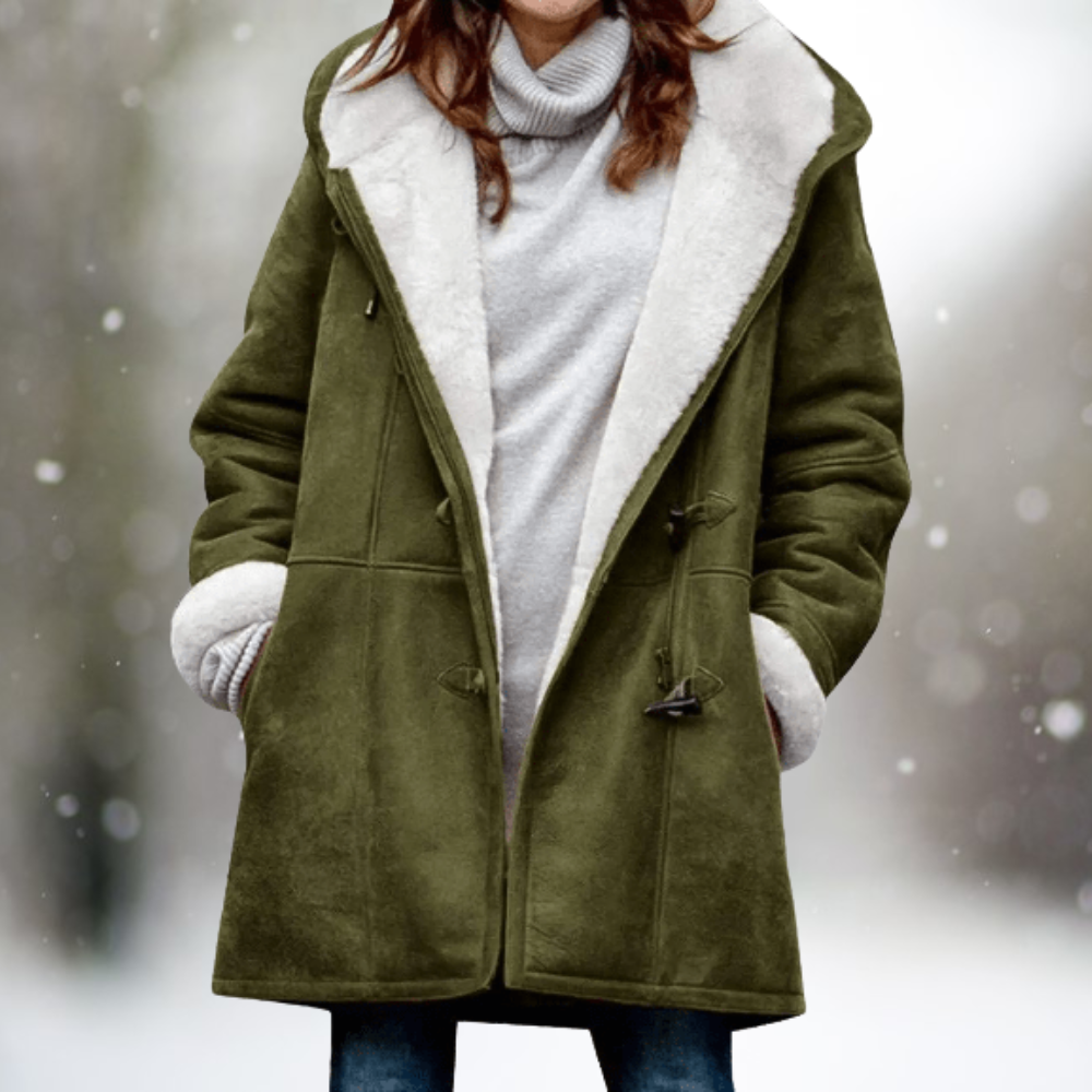 Isabelle's™ | Premium Suede Fleece Hooded Jacket