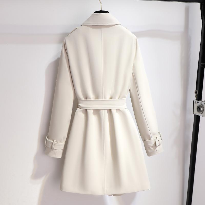 Isabelle's™ | Classic Lapel Belted Trench Coat