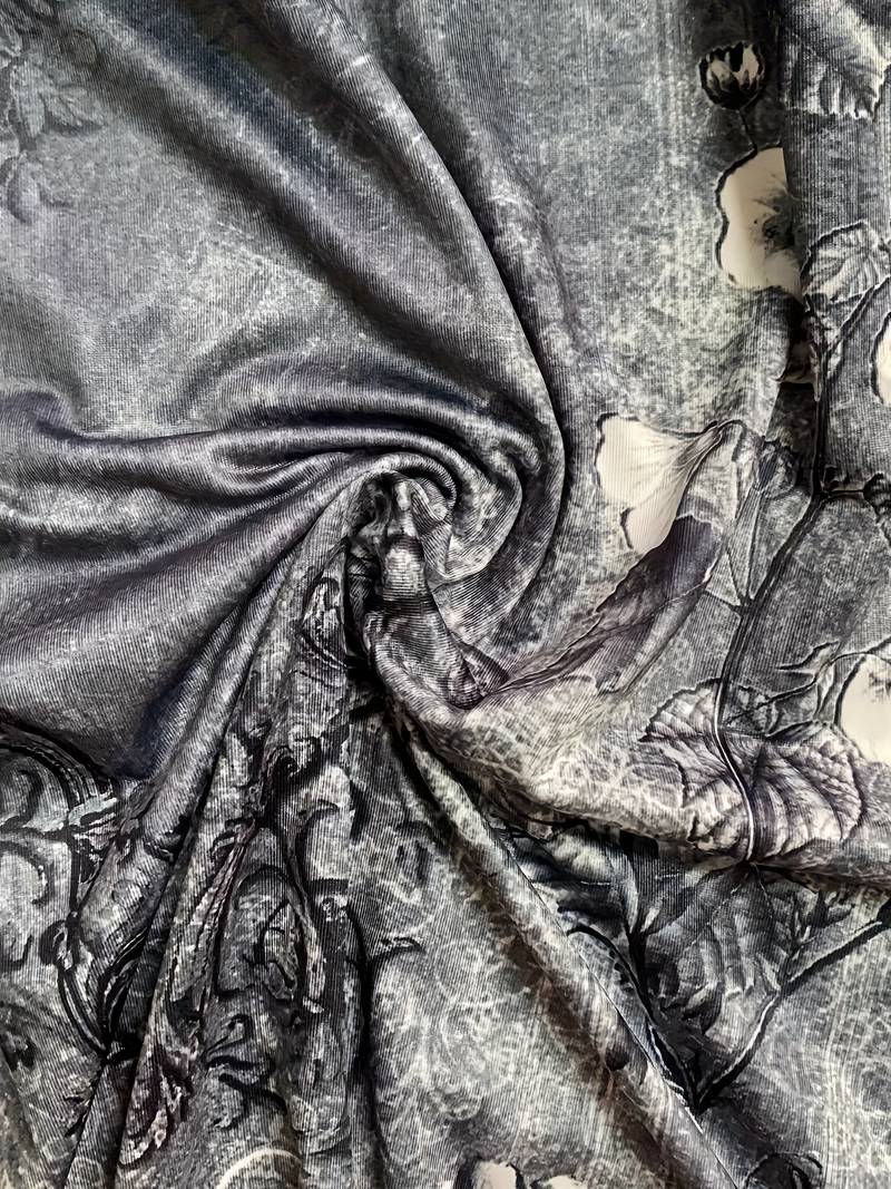 Isabelle's™ | Asymmetric Abstract Art Midi Dress