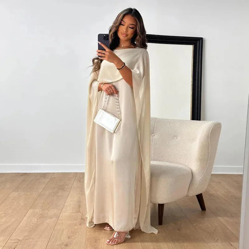Isabelle's™ | Wedding Guest Cape Maxi Dress
