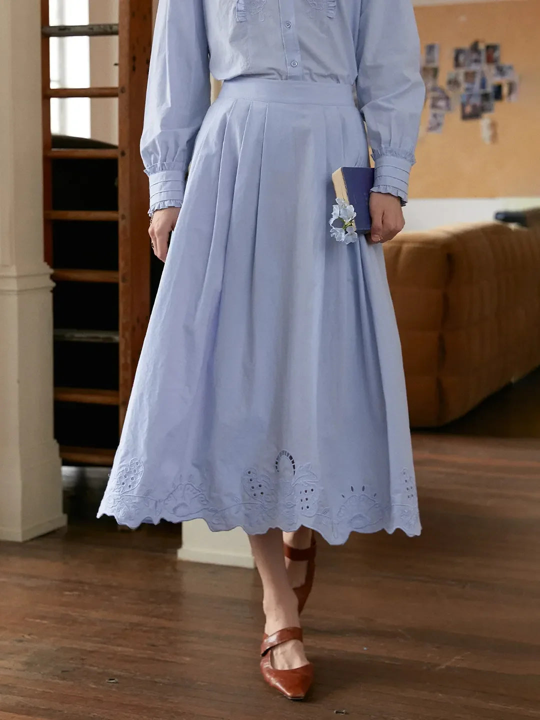 Kassidy Hollow 100% Cotton Skirt
