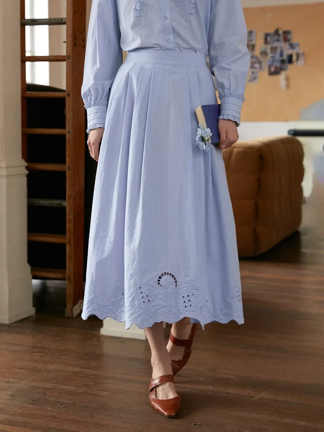 Kassidy Hollow 100% Cotton Skirt