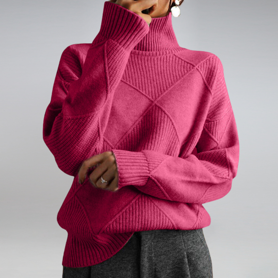 Isabelle's™ | Winter Turtleneck Knit Sweater