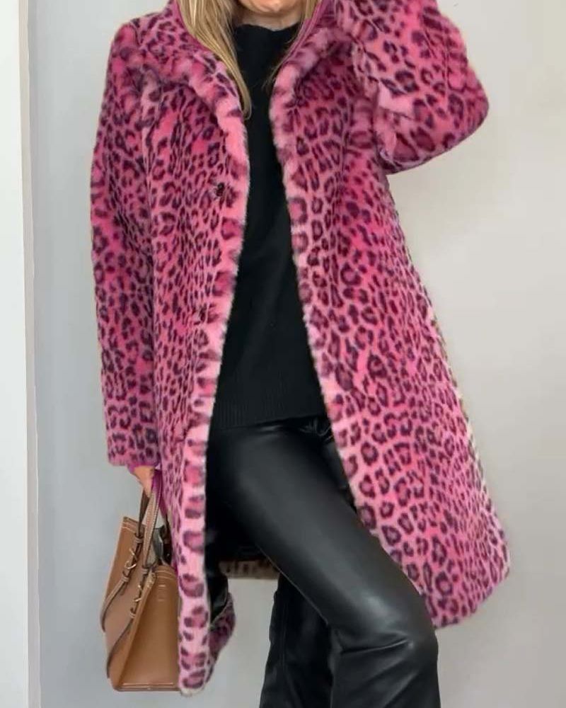 Isabelle's™ | Long Leopard Jacket