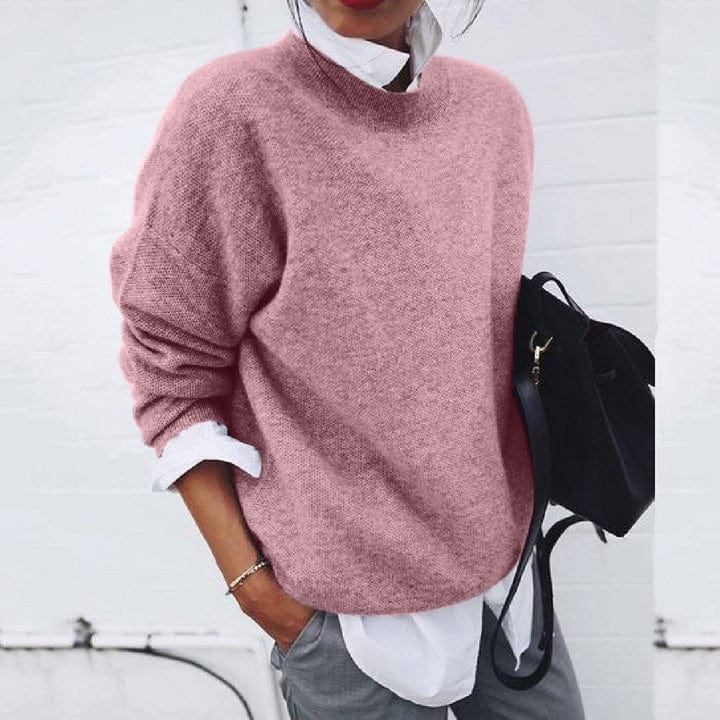 Isabelle's™ | Soft Round Neck Pullover Sweater