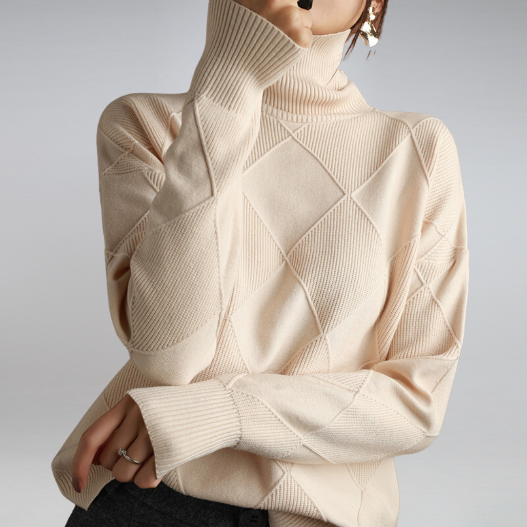 Isabelle's™ | Winter Turtleneck Knit Sweater