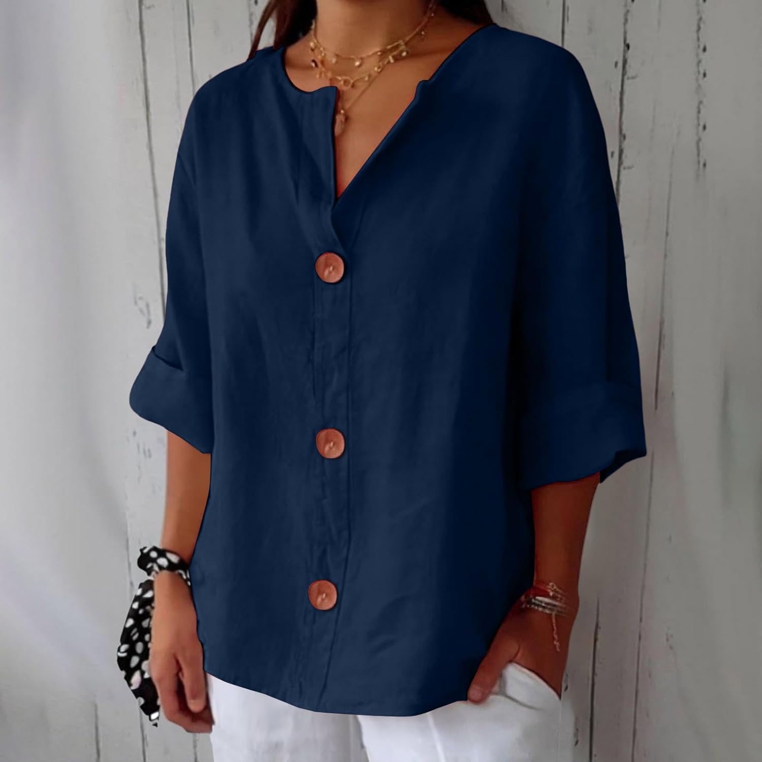 Isabelle's™ | Loose-fitting Elegant Blouse