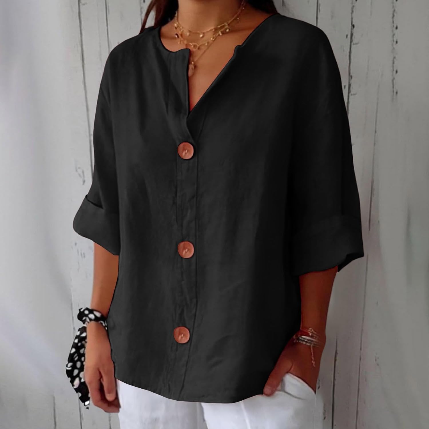 Isabelle's™ | Loose-fitting Elegant Blouse