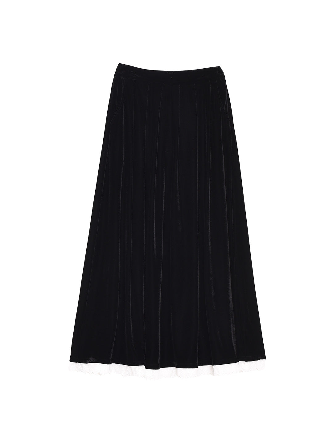 Xiomara Velvet Midi Skirt