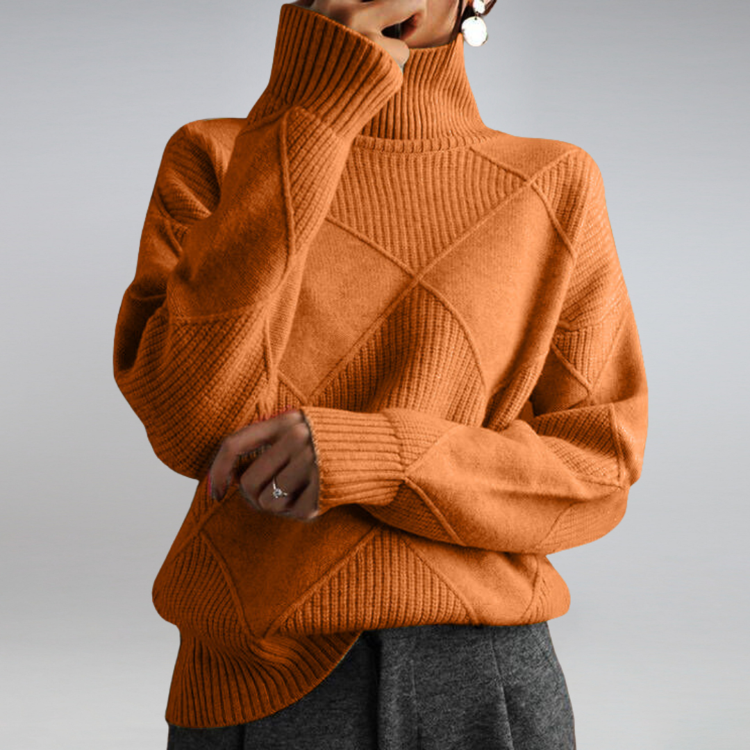 Isabelle's™ | Winter Turtleneck Knit Sweater