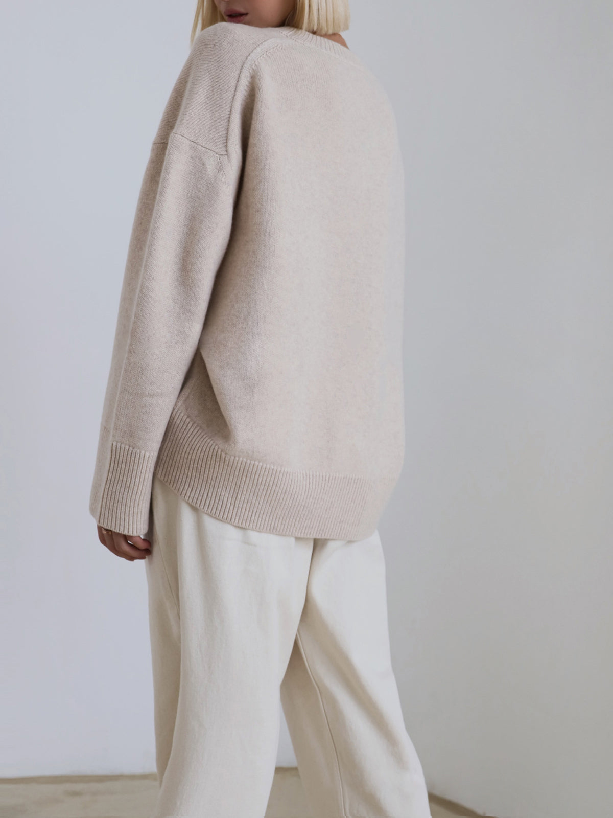 Isabelle's™ | Winter Oversized Knit Pullover Sweater