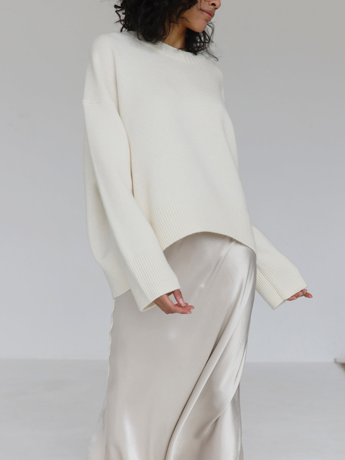 Isabelle's™ | Winter Oversized Knit Pullover Sweater