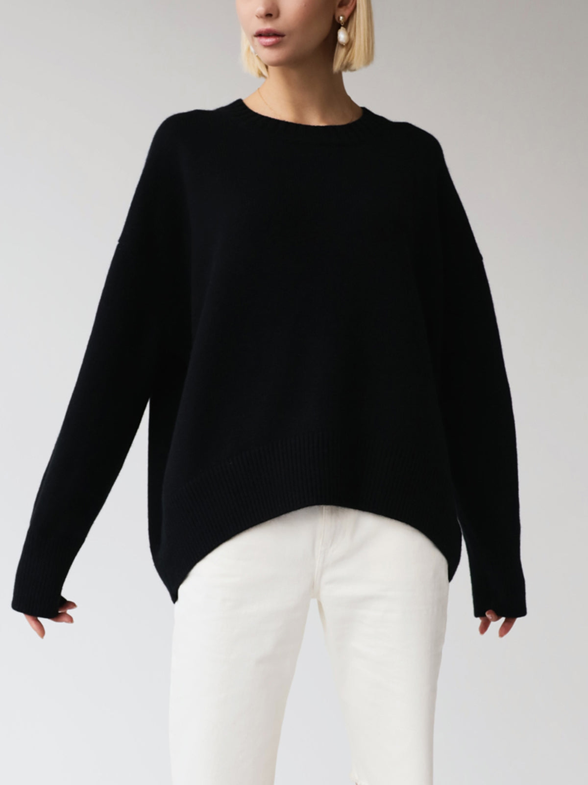 Isabelle's™ | Winter Oversized Knit Pullover Sweater
