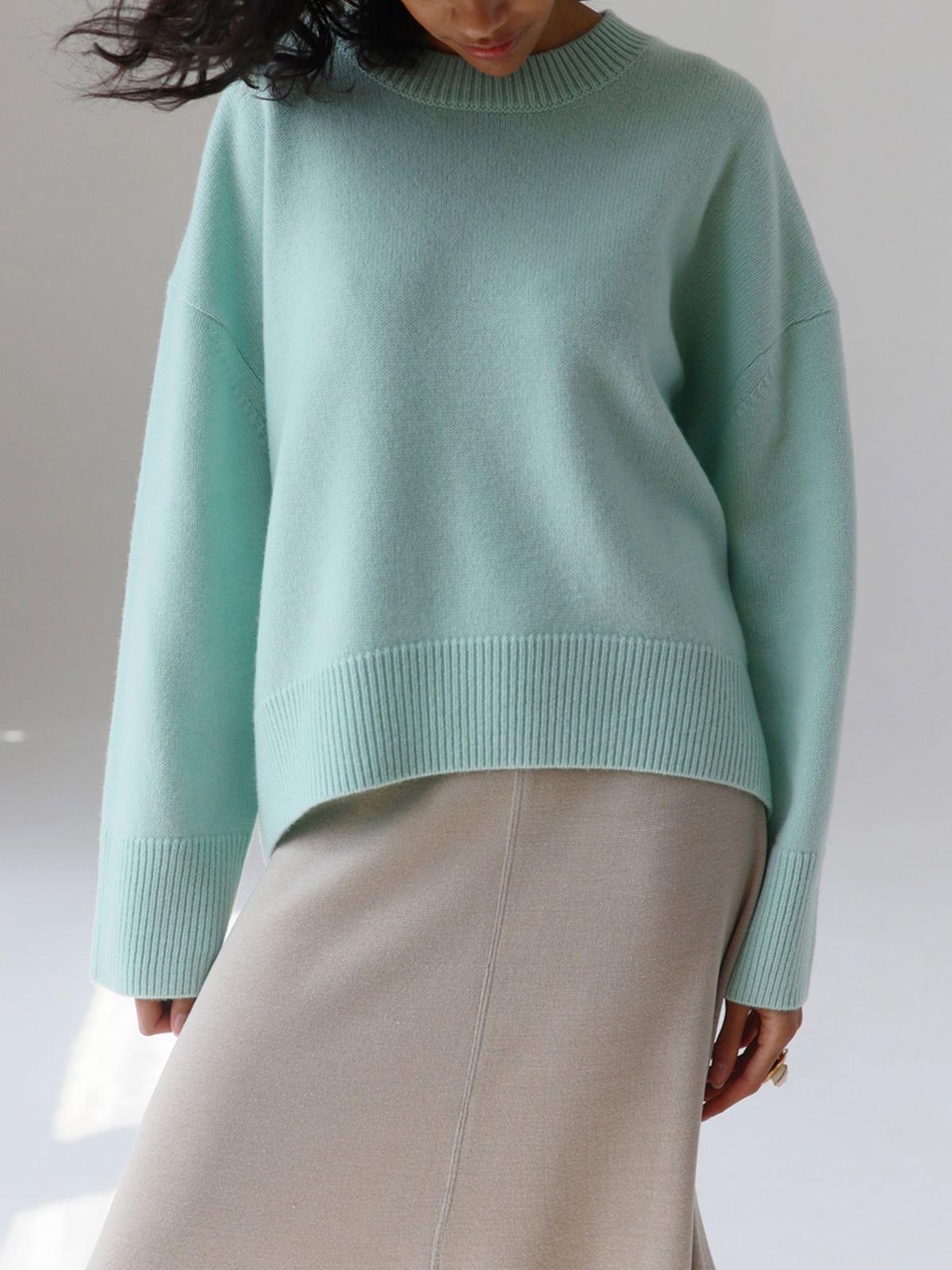 Isabelle's™ | Winter Oversized Knit Pullover Sweater