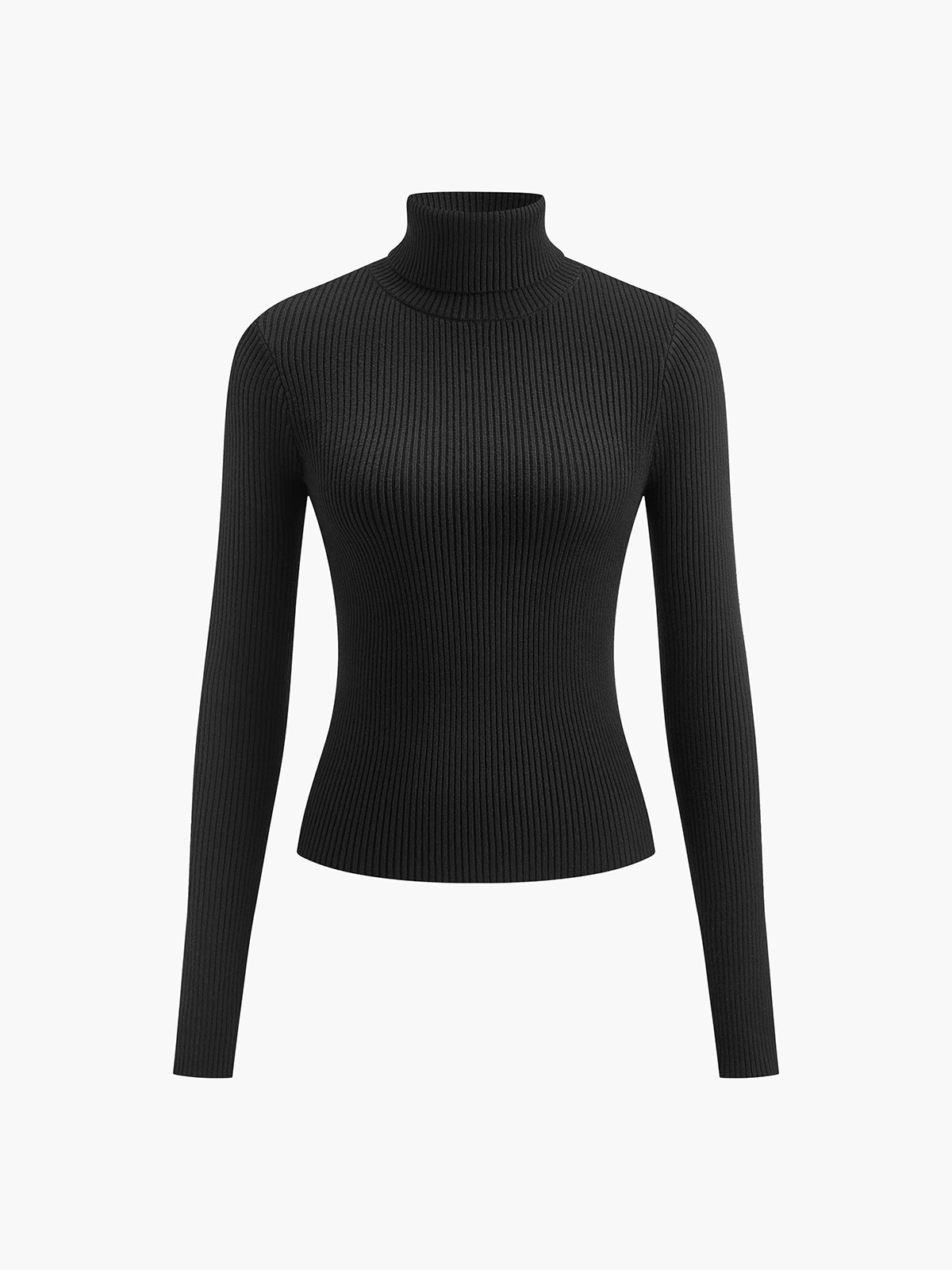 Isabelle's™ | Spring Stylish Ribbed Turtleneck Sweater