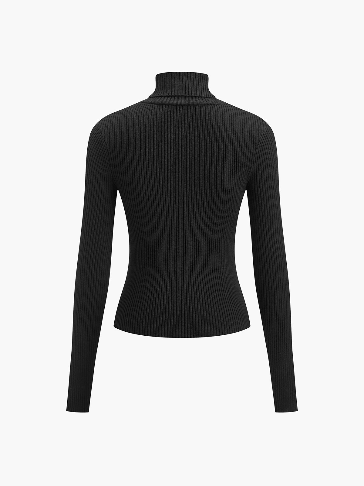 Isabelle's™ | Spring Stylish Ribbed Turtleneck Sweater