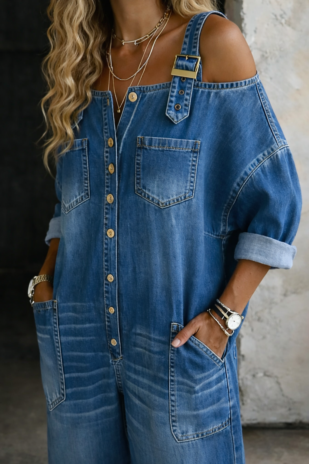 Isabelle's™ | Off Shoulder Jumpsuit