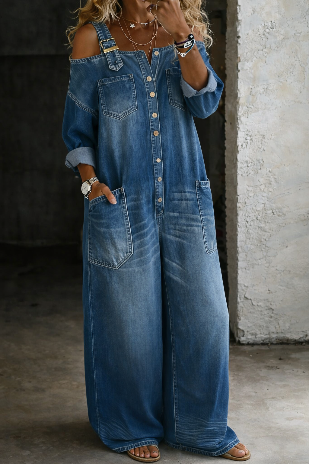 Isabelle's™ | Off Shoulder Jumpsuit