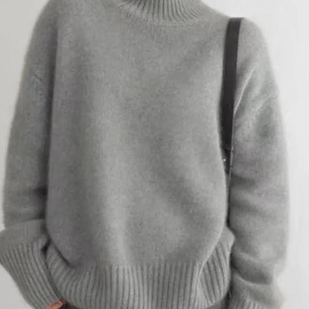Isabelle's™ | Winter Oversized Turtleneck Knit Sweater