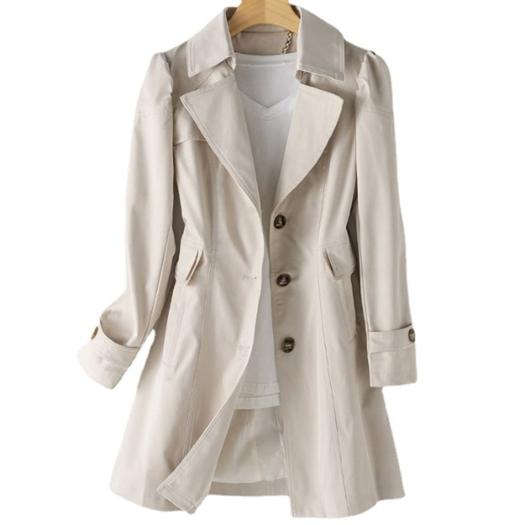 Isabelle's™ | Classic Double-Breasted Trench Coat
