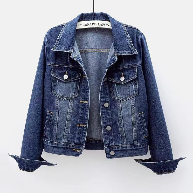 Isabelle's™ | Single-Breasted Denim Jacket