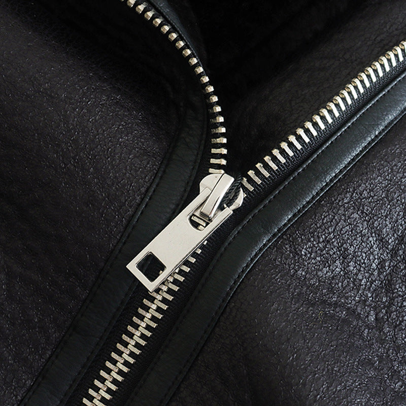 Isabelle's™ | Fur Leather Jacket