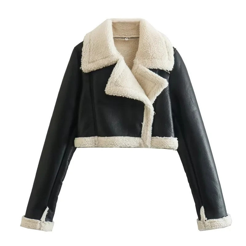 Isabelle's™ | Fur Fleece Double-sided Short Jacket