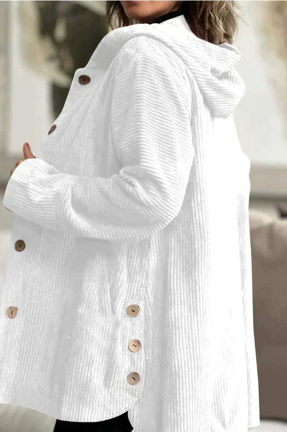 Isabelle's™ | Cozy Corduroy Hooded Jacket