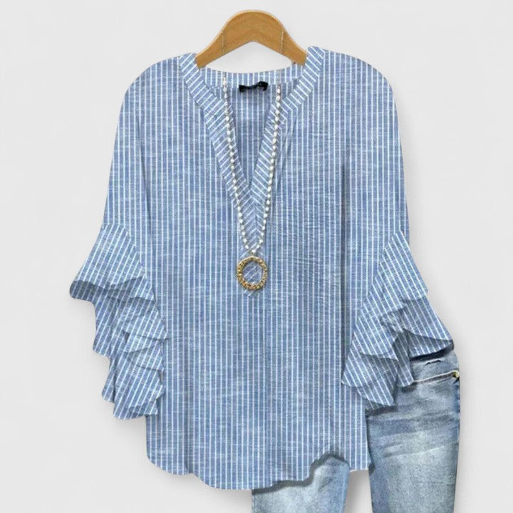 Isabelle's™ | Ruffle Sleeve Blouse