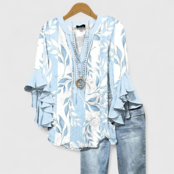 Isabelle's™ | Ruffle Sleeve Blouse