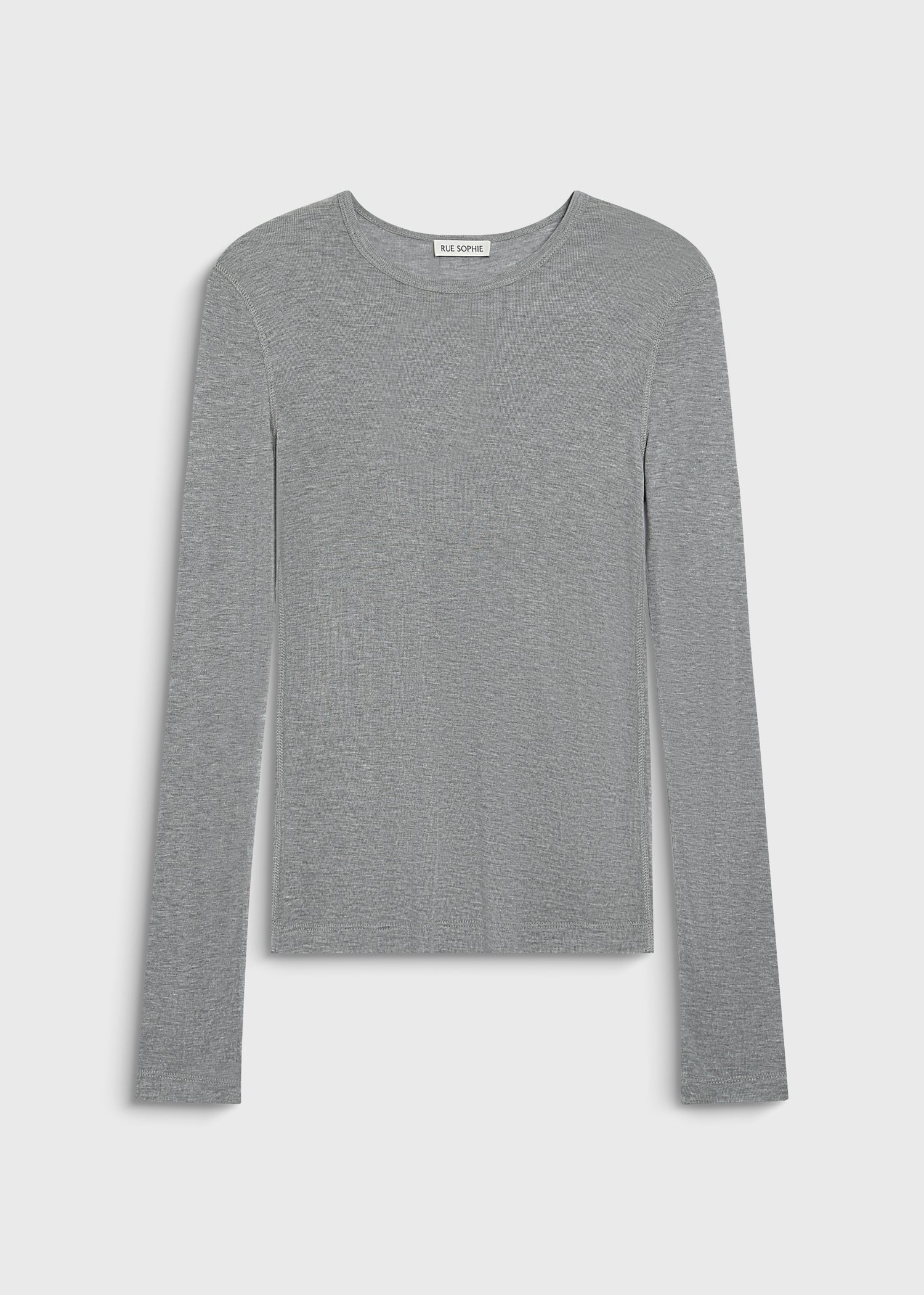 Clef Long Sleeve Crewneck Top