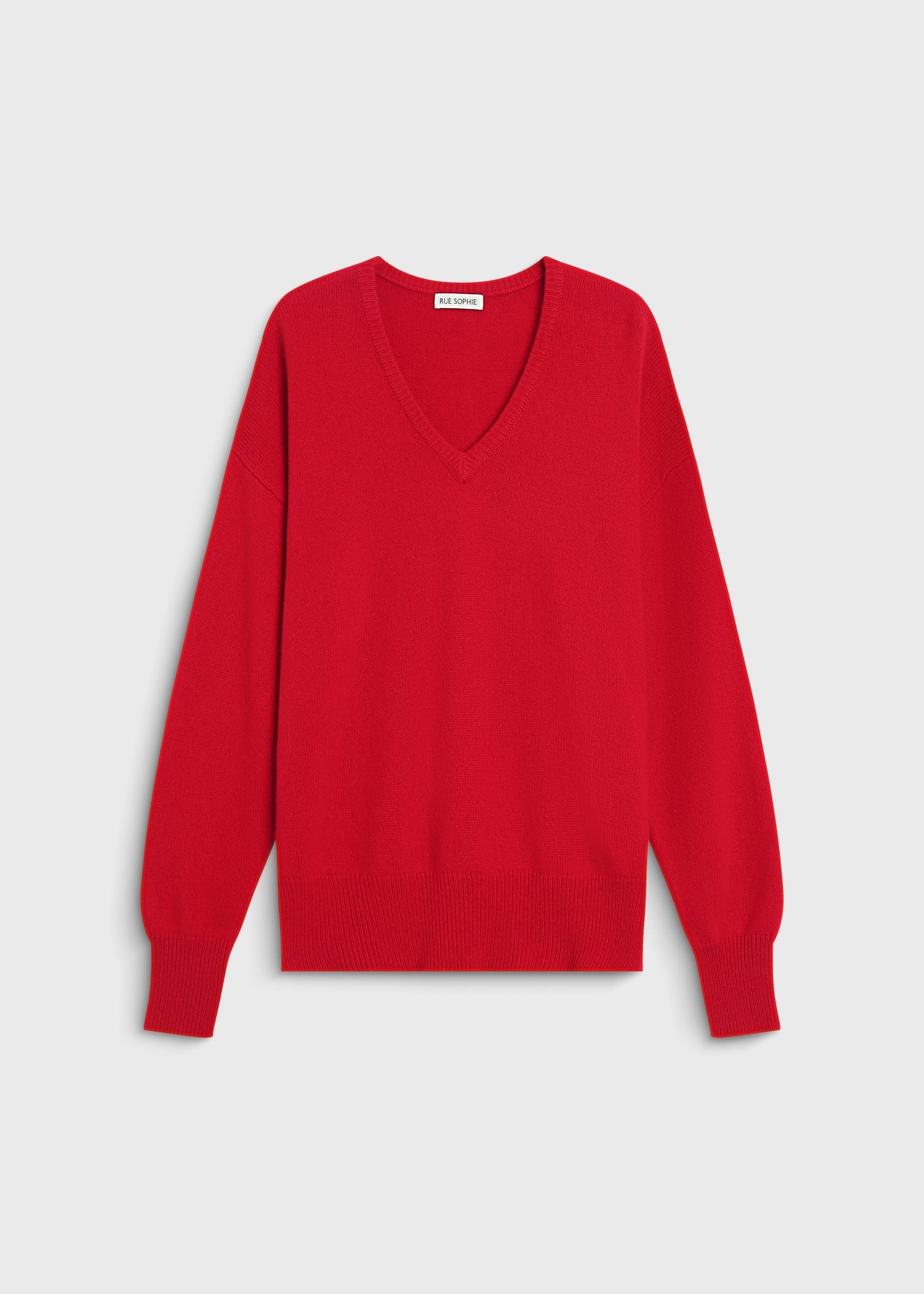Coquelicot V Neck Sweater