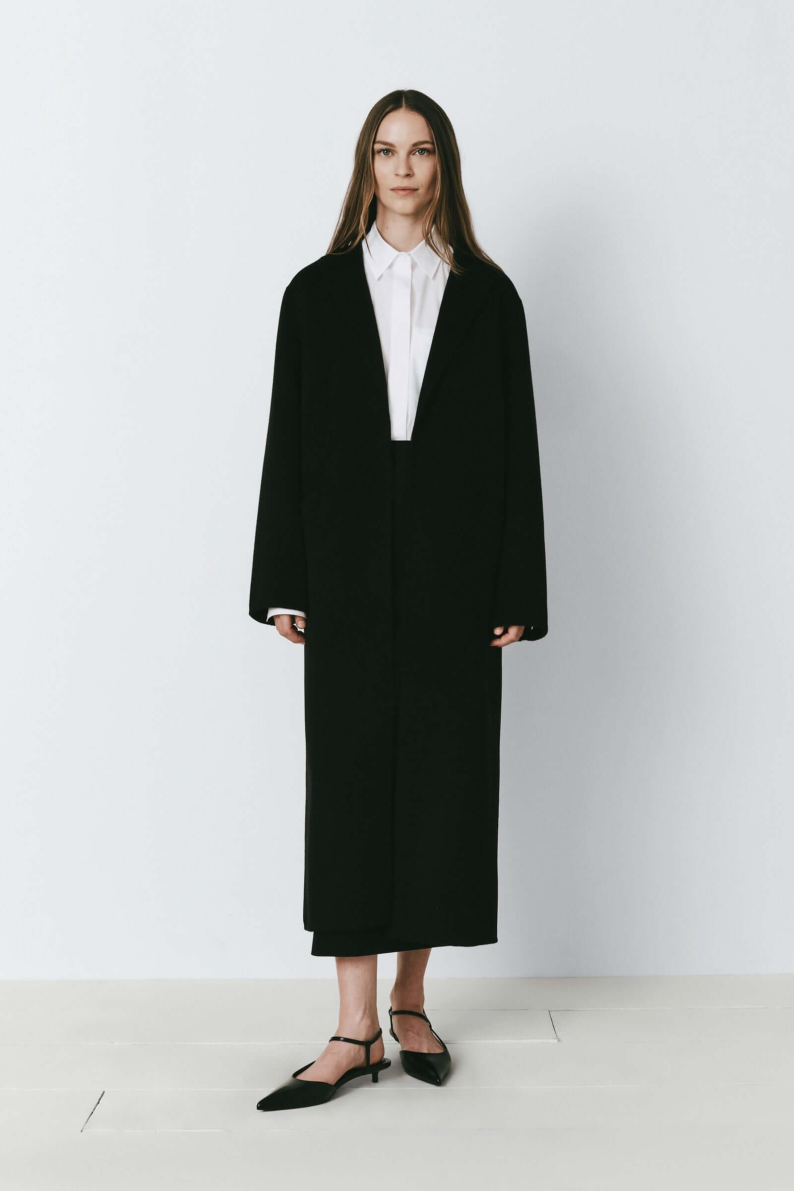 Mathé Belted Double-Faced Coat