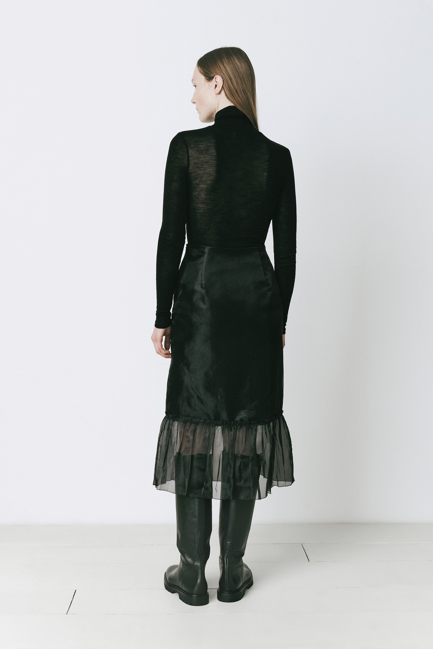 Moulin Organza Peplum Skirt